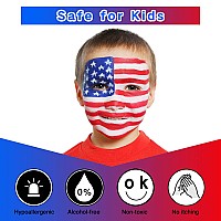 Meicoly Red White Blue Face Paint Palette4Th Of July Patriotic Face Body Paintindependence Day Usa Flag Face Painting For Kids