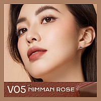 Mistine Makeup Velvet Lip Gloss Matte Lip Cream Liquid Lipstick Softening With Hyaluronic Acid Lip Tint Nonsticky Lightweight