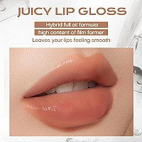 Mistine Makeup Lip Gloss Lip Plumber Nonsticky Tinted Lip Gloss Infused With 1 Peptide Moisturizing Shiny Finish Lip Tint Hydr