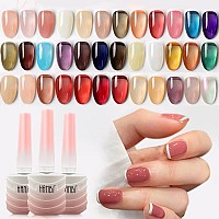 Major Dijit Gel Nail Polish 36 Clolors Translucent Jelly Glass Uv Led Gel Polish Natural Girly Colors Crueltyfree Nail Lacque