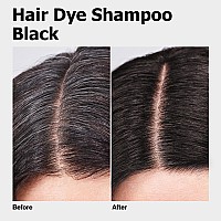 Hair Dye Shampoo 3 In 1 Hair Color Shampoo Semipermanent Hair Color Instant Black Hair Dye Safe Professional Hair Dye Sha