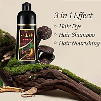 Hair Dye Shampoo 3 In 1 Hair Color Shampoo Semipermanent Hair Color Instant Black Hair Dye Safe Professional Hair Dye Sha