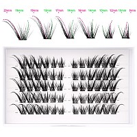 Cat Eye Lash Clusters Eyelash Extension Wispy Individual Lashes Fox Eye Diy Lash Extension Eyelash Clusters Lashes Natural Look