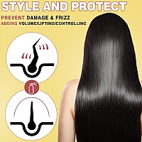 Keratin Protein Serum With Antifrizz Control Hair Repair And Thermal Protection Coconut Formula For Dyefree Benefit Treatme