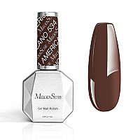 Melodysusie Thick Brown Gel Nail Polish05Fl Oz Americano Brown Nails Soak Off Uv Led Caramel Coffee Brown Gel Polish Gift For