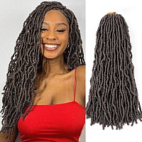 Faux Locs Crochet Hair Soft Locs 24 Inch 7 Packs Pre Looped Crochet Locs Goddess Locs Crochet Hair For Black Women Braiding Hair