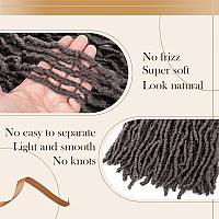 Faux Locs Crochet Hair Soft Locs 24 Inch 7 Packs Pre Looped Crochet Locs Goddess Locs Crochet Hair For Black Women Braiding Hair