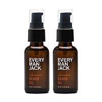 Every Man Jack Mens Beard Oil Subtle Aged Bourbon Fragrance Deeply Moisturizes And Softens Your Beard And Adds A Natural Shi