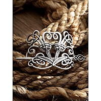 Haquil Celtic Knot Hair Pin For Men Women Fashion Punk Gothic Celtic Knot Hair Pin Barrette Hair Clip Pin Norse Gift