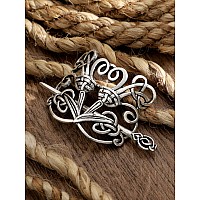 Haquil Celtic Knot Hair Pin For Men Women Fashion Punk Gothic Celtic Knot Hair Pin Barrette Hair Clip Pin Norse Gift