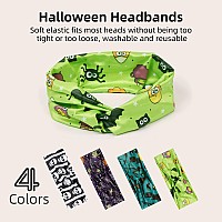 Aktvshow Headbands For Women Knotted Headband Elastic Head Bands Womens Hair Band Nonslip Turban Printed Stylish Sport Sweat H