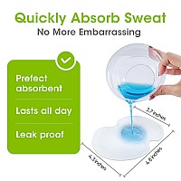 Underarm Sweat Pads Ottolives Premium Quality Fight Hyperhidrosis 50 Pcs For Men And Women Comfortable Non Visible Extra A