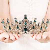 Beayfily Tiara For Women Crystal Queen Crowns Rhinestone Princess Tiaras Royal Hair Accessories Perfect For Birthday Decorati