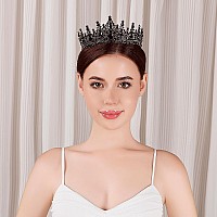 Tiara For Women Crystal Queen Crowns Rhinestone Princess Tiaras Royal Hair Accessories Perfect For Birthday Decorations Wedd