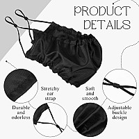 Eboot 3 Pieces Beard Caps Beard Bonnet For Men Beard Bandana Covers Adjustable Facial Guard Bonnet For Father Day Gifts18 X 8 I