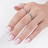 French Gel Nail Tips Jofay Fashion 240 Pcs French Tip Press On Nails Glitter Pink Short Square Nail Press On Acrylic Fake Nail