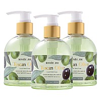 Romiie Zoi Liquid Hand Soap With Gift Box Olive 260Ml 87 Floz Pack Of 3