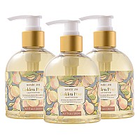 Romiie Zoi Liquid Hand Soap With Gift Box Golden Pear 260Ml 87 Floz Pack Of 3