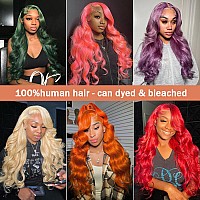 Siyusi Blonde Wig Human Hair Pre Plucked With Baby Hair 613 13X6 Lace Front Wig Human Hair 20Inch 180 Density Hd Lace Frontal W