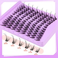 Fox Eye Lash Extension Kit Cat Eye Lash Clusters L Curl Wispy Natural Looking Diy Eyelash Extensions Kit With Bond And Seal By M