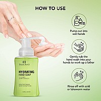 Botanic Hearth Advanced Care Hydrating Foaming Hand Soap With Castor Oil Lemon Peel Extract Peppermint Gentle Hydrating F