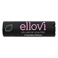 Ellovi Natural Lip Butter Lip Balm Key Lime Pure Enough To Eat Made With Just 6 Vegan Ingredients Moisturizing Lip Care