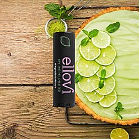 Ellovi Natural Lip Butter Lip Balm Key Lime Pure Enough To Eat Made With Just 6 Vegan Ingredients Moisturizing Lip Care