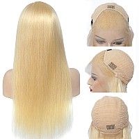 Blonde Lace Front Wigs Human Hair 30Inch 13X4 Blonde Wig Human Hair 613 Lace Front Wig Human Hair 100 Human Hair Wig 180 D