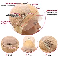 Blonde Lace Front Wigs Human Hair 30Inch 13X4 Blonde Wig Human Hair 613 Lace Front Wig Human Hair 100 Human Hair Wig 180 D