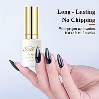 Imtiti Gel Nail Polish1 Pcs 15Ml Black Color Gel Polish Soak Off Led Longlasting Nail Gel Polish Diy Nail Art Starter Manicur