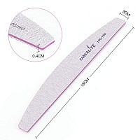 Canvalite 50 Pcs Nail File Professional Nail Files Reusable Double Sided Emery Board100180 Grit Nail Styling Tools For Home A