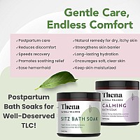 Thena Organic Sitz Bath Soak Calming Soak Bundle 100 Natural Gentle With Colloidal Oatmeal Manuka Honey Soothe Dry Skin N