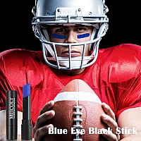 Meicoly Blue Face Body Paint Stick Eye Blackroyal Blue Face Paintingsport Eyeblack Stick Softball Football Baseball Lacrossed