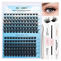 Diy Lash Extension Kit Gemerry Lash Clusters Kit With 144 Pcs Cluster Lashes 816Mm Mix 10Ml Bond And Seal Lash Glue And Lash Ap