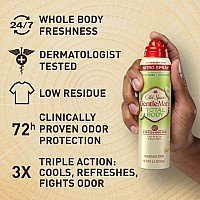 Old Spice Whole Body Deodorant For Men Total Body Deodorant Cucumber Avocado Aluminum Free Deodorant Spray For 247 Freshne