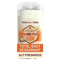 Old Spice Whole Body Deodorant For Men Total Body Deodorant Vanilla Shea Aluminum Free Deodorant Stick For 247 Freshness