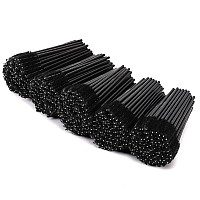 Tbestmax 500 Disposable Mascara Wands Eyelash Brush Black Spoolies For Eyebrow Eye Lash Extension