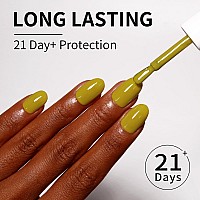 Firedeep Kiwi Green Gel Nail Polish 16Ml Green Yellow Gel Polish Uvled Soak Off Gel Polish Spring Summer Colored Gel Nail Poli