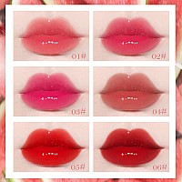 Sulily 6 Colors Lip Glosskorean Waterproof Lip Tint Stain Moisturizing Natural Mini Liquid Lipstickmultiuse Lip And Cheek Tin