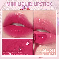 6 Colors Lip Tint Stain Setkorean Lip Gloss Velvet Lip Tint Watery Mini Liquid Lipstickmultiuse Lip And Cheek Tint Waterpro