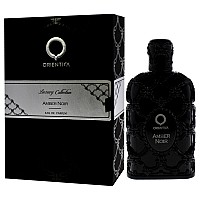 Orientica Amber Noir Eau de Parfum Spray Unisex 2.7 Oz