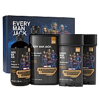 Every Man Jack Guardians Of The Galaxy Body Set Perfect For Every Guy Marvellover Bath Body Marvel Gift Set Clean Ing