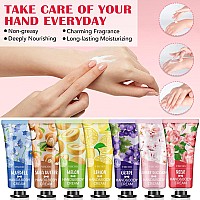 7 Pack Hand Cream Gifts Set For Womenmothers Day Giftsteacher Appreciation Giftsnurse Week Gifts Hand Lotion Travel Size In