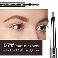 Evpct Eyebrow Stamp Pencil Kit For Eyebrows Makeup Brow Stamp Trio Kit With Waterproof Eyebrow Pencil Eyeliner Eyebrow Pomade