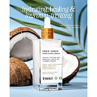 Truly Beauty Coco Cloud After Shave Serum Alleviates Post Shave Dryness Ingrowns With Argan Oil Vanilla Coconut After Sh