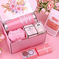 Happy Birthday Gifts For Women Bath Relaxing Spa Gift Basket For Her Mom Sister Female Friends Daughter Coworker Wife Gi