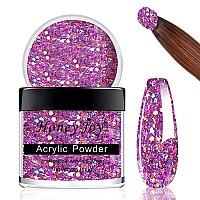 28Gbox Color Acrylic Powder Professional Pink Glitter Acrylic Nail French Manicure Powder For Nail Extension Acrylic Nail Syste