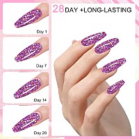 28Gbox Color Acrylic Powder Professional Pink Glitter Acrylic Nail French Manicure Powder For Nail Extension Acrylic Nail Syste