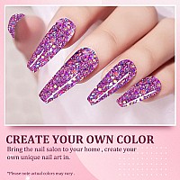 28Gbox Color Acrylic Powder Professional Pink Glitter Acrylic Nail French Manicure Powder For Nail Extension Acrylic Nail Syste