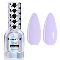 Beautpal Purple Gel Nail Polish 15Ml Soak Off Uv Led Pastel Gel Polish Nail Art Manicure Salon Diy At Home Color 131 Lilac Purp